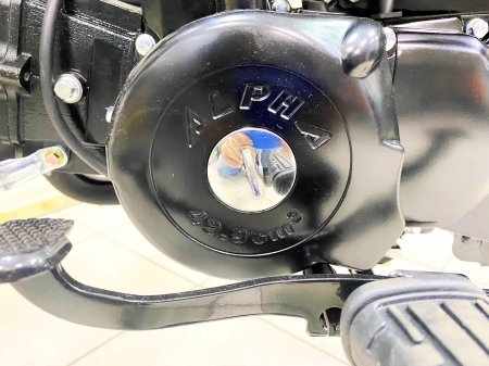Мопед Alpha V 49 сс тюнинг на 125 cc. (S2)