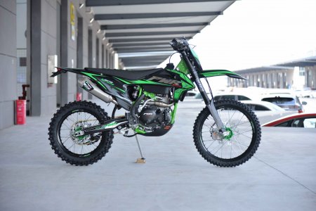 Мотоцикл Кросс PWR FM450 NC (2022 г.) зеленый